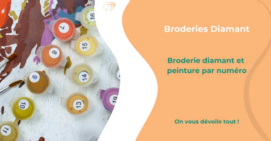 Broderie diamant et peinture par numéros