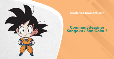 Comment dessiner Sangoku / Son Goku facilement