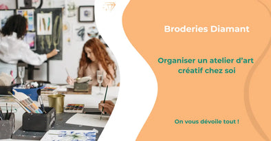 Organiser un atelier d’art créatif chez soi