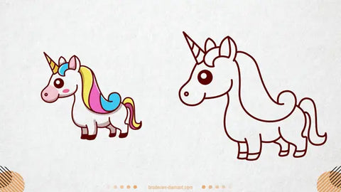 Comment dessiner facilement une licorne ?