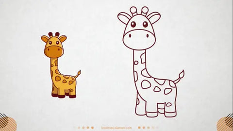 Comment dessiner une girafe facilement ?