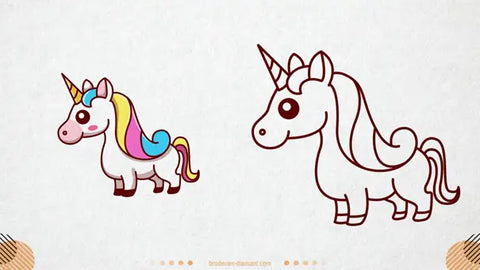 Comment dessiner facilement une licorne ?