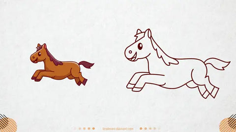 Comment dessiner facilement un cheval ?