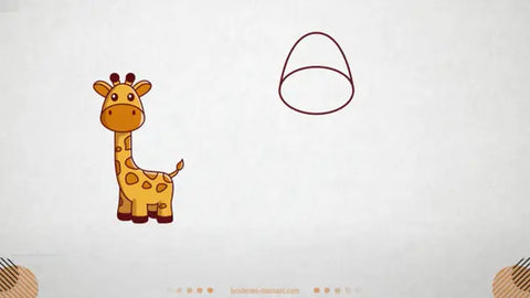 Comment dessiner une girafe facilement ?