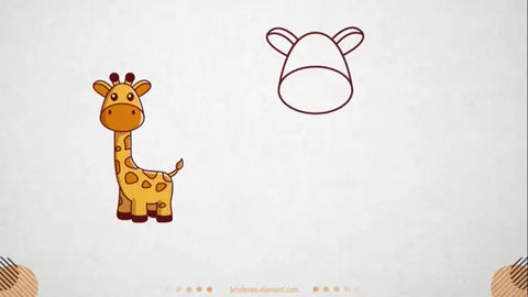 Comment dessiner une girafe facilement ?