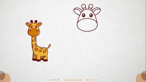 Comment dessiner une girafe facilement ?