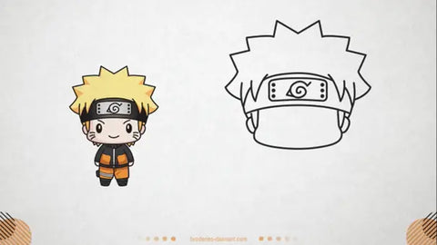 Comment dessiner Naruto facilement ?