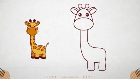 Comment dessiner une girafe facilement ?