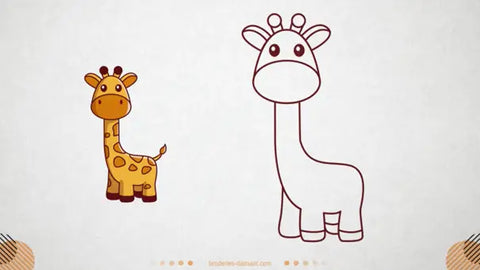 Comment dessiner une girafe facilement ?