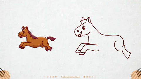 Comment dessiner facilement un cheval ?