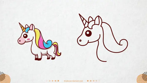 Comment dessiner facilement une licorne ?