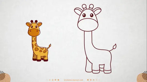 Comment dessiner une girafe facilement ?