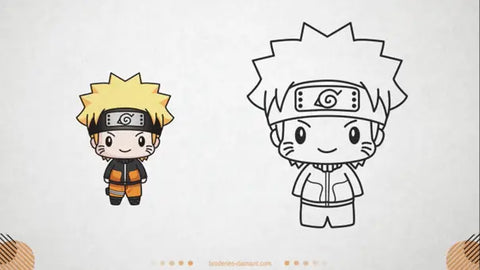 Comment dessiner Naruto facilement ?