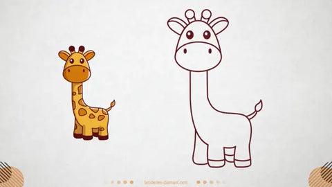 Comment dessiner une girafe facilement ?