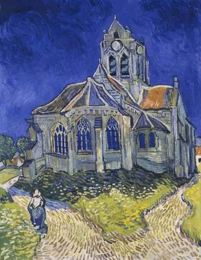Broderie Diamant Van Gogh L’Église d’Auvers-sur-Oise