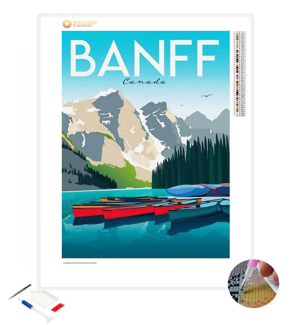 Broderie Diamant Banff Canada