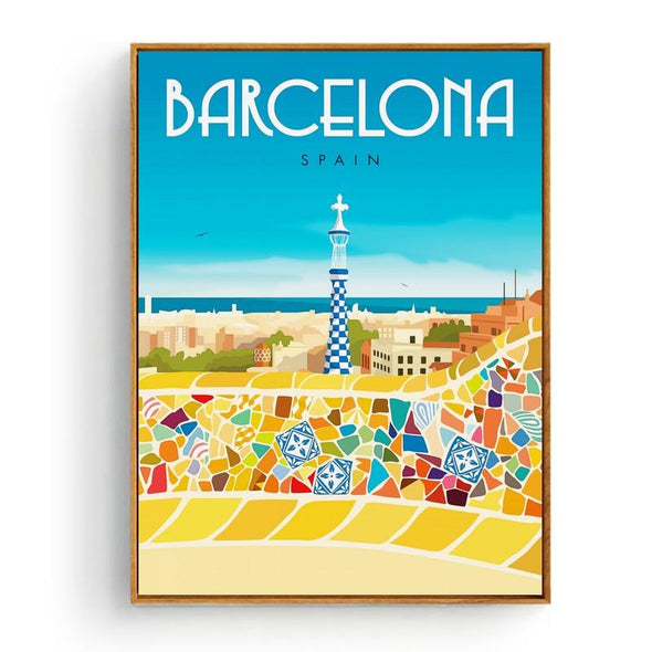 Broderie Diamant Barcelone Espagne