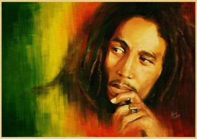 Broderie diamant Bob Marley Jamaïque