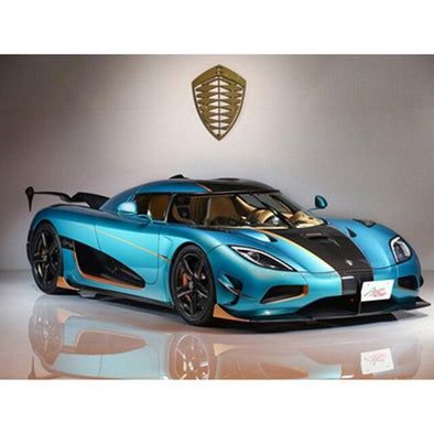 Broderie diamant Koenigsegg Agera RSR