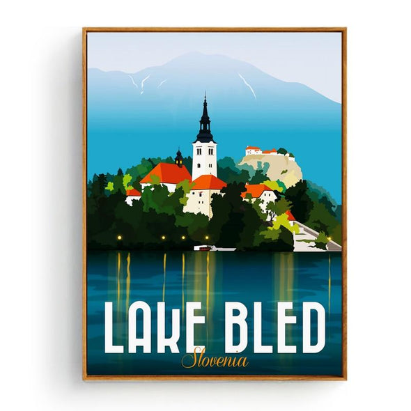 Broderie Diamant Lake Bled Slovénie