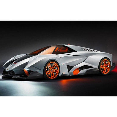 Broderie diamant Lamborghini Egoista