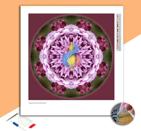 Broderie Diamant Mandala Fusion