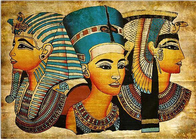 Broderie Diamant Portraits pharaoniques